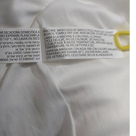 BLACK TAPE SZ M White Square Neck Puff Sleeve Tiered Midi Dress NWT B134 - Picture 9 of 10